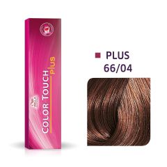 Vopsea de par semipermanenta Wella Professional Color Touch Plus 66/04, 60 ml