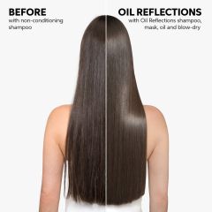 Masca pentru par neted si stralucitor Wella Professionals Oil Reflections, 150 ml