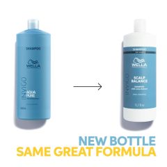 Sampon pentru curatare profunda scalp si par Wella Professionals Invigo Scalp Balance Aqua Pure, 1000 ml 