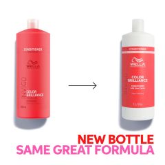 Balsam pentru par vopsit, fir subtire/normal, Wella Professionals Invigo Color Brilliance Fine/Normal,  1000 ml
