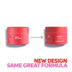 Masca pentru par vopsit, fir subtire/normal Wella Professionals Invigo Color Brilliance Fine/Normal, 150 ml