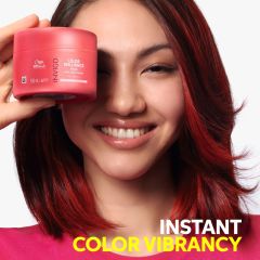 Masca pentru par vopsit, fir subtire/normal Wella Professionals Invigo Color Brilliance Fine/Normal, 150 ml