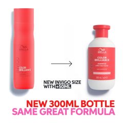 Sampon pentru par vopsit fir subtire/normal Wella Professionals Invigo Color Brilliance Fine/Normal, 300 ml
