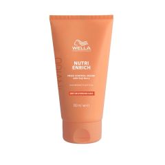 Crema hidratanta fara clatire pentru par uscat Wella Professionals Invigo Nutri-Enrich Frizz Control,  150 ml