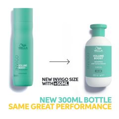 Sampon pentru par lipsit de volum Wella Professionals Invigo Volume Boost, 300 ml