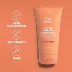 Masca hranitoare cu efect de incalzire pentru par Wella Professionals Invigo Nutri-Enrich Warming Express Mask, 150 ml