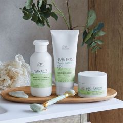 Balsam de par vegan pentru toate tipurile de par Wella Professionals Elements Renewing, 200 ml