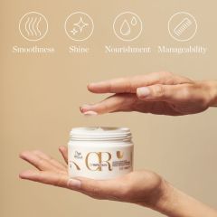 Masca de par nutritiva pentru par neted si stralucitor Wella Professionals Oil Reflections, 500 ml