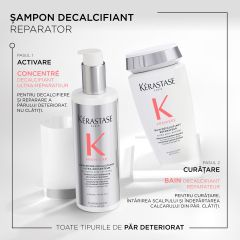 Sampon decalcifiant reparator pentru parul deteriorat Kérastase Première Bain Décalcifiant Réparateur, 250 ml