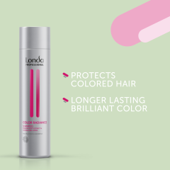 Sampon pentru par vopsit Londa Professional Color Radiance Shampoo, 250 ml
