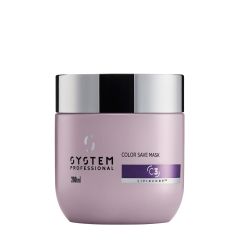 Masca de par pentru protectia culorii System Professional Color Save C3, 200 ml