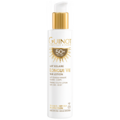 Lotiune de corp cu protectie solara Guinot Longue Vie Lait Solaire SPF50, 150 ml