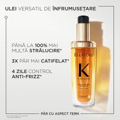 Ulei de par reincarcabil Kérastase Elixir Ultime Huile Originale, 75 ml