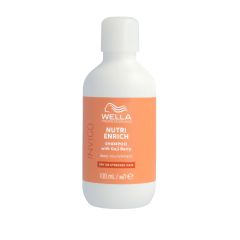 Sampon intens nutritiv, pentru par uscat si deteriorat Mini Travel Wella Professionals Invigo Nutri-Enrich, 100 ml