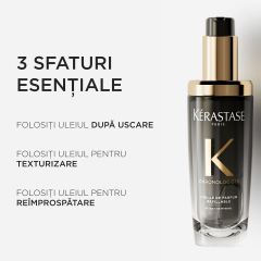 Ulei de par parfumat reincarcabil Kérastase Chronologiste Oil, 75 ml