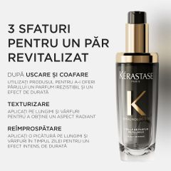 Ulei de par parfumat reincarcabil Kérastase Chronologiste Oil, 75 ml