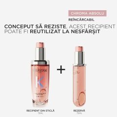 Ulei pentru par vopsit Kérastase Chroma OIL, reincarcabil, 75 ML 