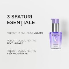 Ulei intens hidratant par blond  Kérastase Blond Absolu L'Huile Cicagloss, 30 ml