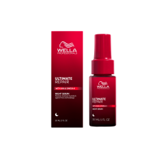 Tratament de lux Leave-in Reparator pentru Par Deteriorat  Wella Professionals Ultimate Night Serum, 30 ml