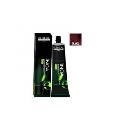 Vopsea de par permanenta L’Oréal Professionnel Inoa 5.62,  Castan Rosu Deschis Iridescent , 60 ml
