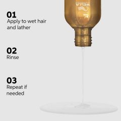 Sampon hidratant pentru par uscat si lipsit de stralucire cu Squalane & Omega 9 Wella Professionals Ultimate Smooth cu efect anti-electrizare, 250 ml