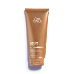 Balsam hidratant pentru par uscat si lipsit de stralucire cu Squalane & Omega 9 Wella Professionals Ultimate Smooth cu efect anti-electrizare, 200 ml