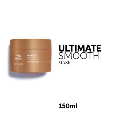 Masca hidratanta pentru par uscat si lipsit de stralucire cu Squalane & Omega 9 Wella Professionals Ultimate Smooth cu efect anti-electrizare, 150 ml