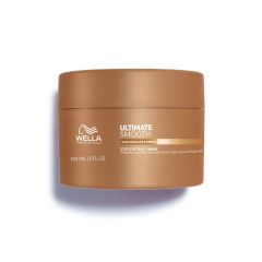 Masca hidratanta pentru par uscat si lipsit de stralucire cu Squalane & Omega 9 Wella Professionals Ultimate Smooth cu efect anti-electrizare, 150 ml