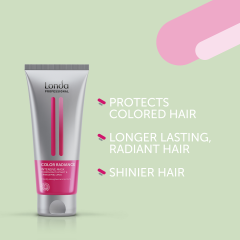 Masca Pentru Par Vopsit Londa Professional Color Radiance Mask, 200 ml