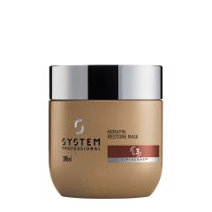 Masca pentru par degradat System Professional LuxeOil Keratin Intense L3I, 200 ml