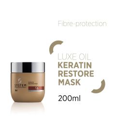 Masca pentru par degradat System Professional LuxeOil Keratin Intense L3I, 200 ml
