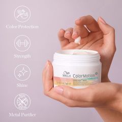 Masca pentru par vopsit Wella Professionals Color Motion+ de mentinere a culorii si fortifiere, 150 ml