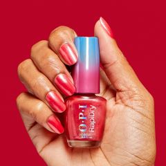 Lac de unghii cu uscare rapida OPI RapiDry™, Fuego On-the-Go, 9 ml