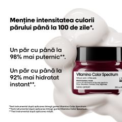 Masca pentru par vopsit L'Oréal Professionnel Serie Expert Vitamino Color Spectrum, 500 ml