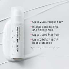 Crema de styling cu protectie termica Sebastian Professional No. Breaker Bonding & Styling, 145 ml
