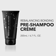 Crema pre-samponare pentru protectia parului impotriva ruperii Sebastian Professional No. Breaker Rebalancing Bonding Pre-shampoo Crème, 200 ml