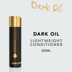 Balsam cu ulei de argan si jojoba pentru toate tipurile de par Sebastian Professional Dark Oil Lightweight Hair Conditioner, 250 ml