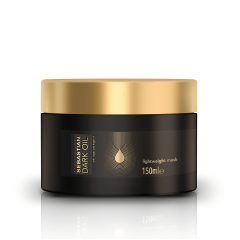 Masca tratament cu ulei de argan si jojoba pentru toate tipurile de par Sebastian Professional Dark Oil Lightweight Hair Mask, 150 ml