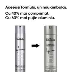 Fixativ L’Oreal Professionnel Infinium Pure Soft, 300 ml