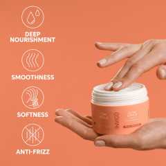 Set nutritie si hidratare pentru par Wella Professionals Invigo Nutri-Enrich (Sampon 300 ml + Masca150 ml) +  CADOU  lac de unghii OPI