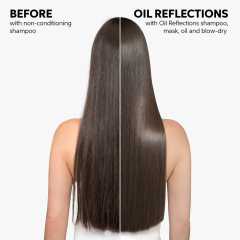 Set pentru par deteriorat Wella Professionals Oil Reflection ( Sampon 300 ml + Masca 150 ml + Ulei Luminous smoothening 100 ml)