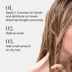 Set pentru par deteriorat Wella Professionals Oil Reflection ( Sampon 300 ml + Masca 150 ml + Ulei Luminous smoothening 100 ml)