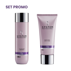 Set de par pentru protectia culorii System Professional Color Save (Balsam 200 ml + Sampon 250 ml)