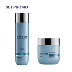 Set de hidratare System Professional Hydrate (Masca 200 ml + Sampon 250 ml)