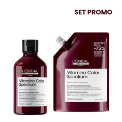 Set pentru par vopsit L’Oreal Professionnel Serie Expert VITAMINO COLOR SPECTRUM (Sampon 300 ml+ Sampon Refill 500ml)