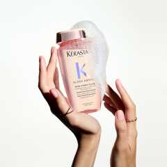Sampon pentru par lung, predispus la electrizare Kérastase Gloss Absolu Bain Hydra-Glaze, 250 ml