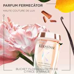 Sampon pentru par lung, predispus la electrizare Kérastase Gloss Absolu Bain Hydra-Glaze, 250 ml