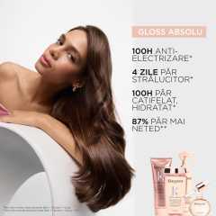 Spray multifunctional pentru par lung, predispus la electrizare Kérastase Gloss Absolu Glaze Milk, 190 ml