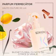 Spray multifunctional pentru par lung, predispus la electrizare Kérastase Gloss Absolu Glaze Milk, 190 ml