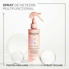 Spray multifunctional pentru par lung, predispus la electrizare Kérastase Gloss Absolu Glaze Milk, 190 ml